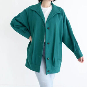 Vintage  J. Gallery Green 70% Wool Coat Size 5/6